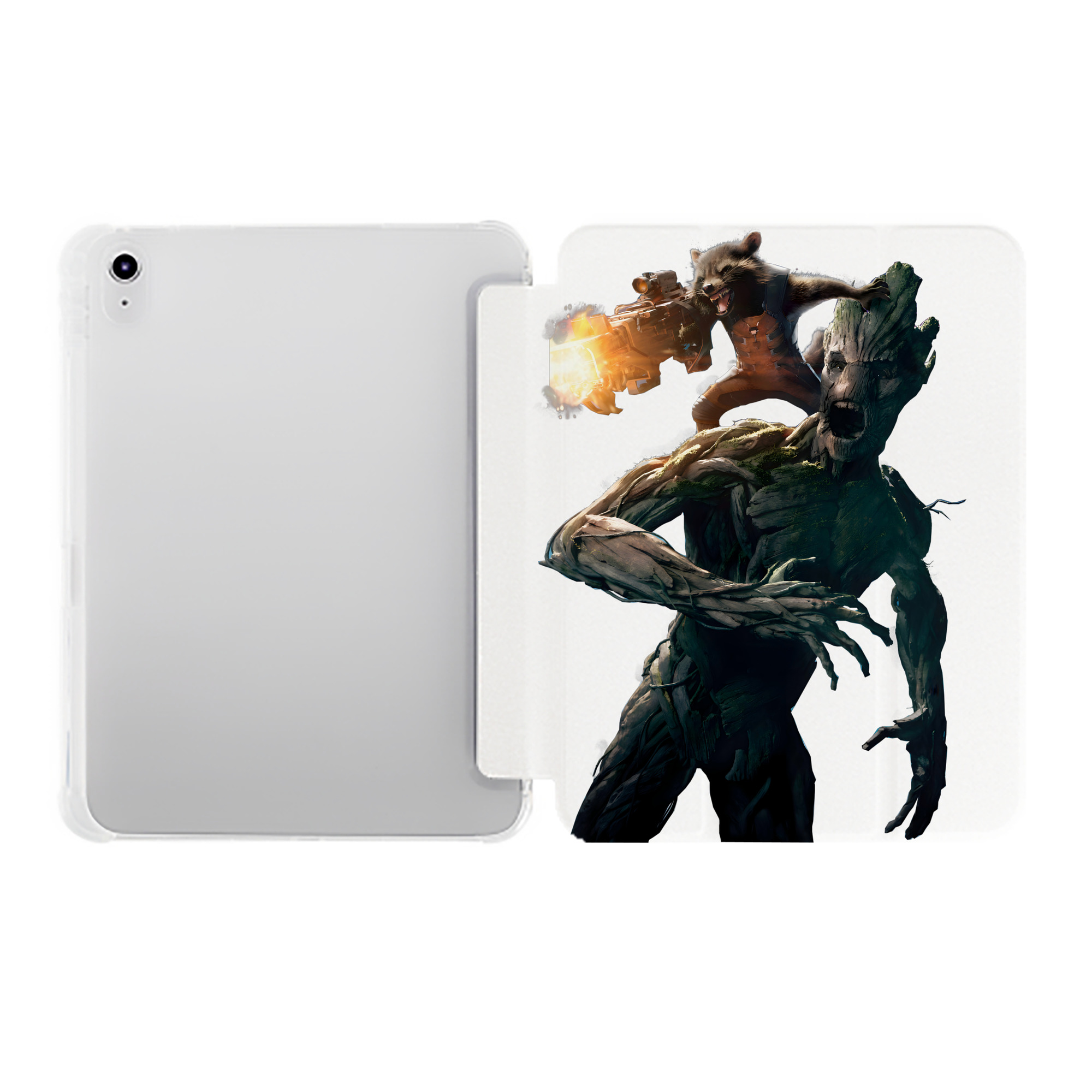 （画像用） アベンジャーズ The Avengers IPad ケース ペン収納付き 三つ折りスタンド PUレザー×シリコン 対応機種9.5/10.5/10.9インチ